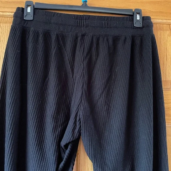 Zyia Active black ribbed joggers RETIRED size XXL great condition! - Picture 3 of 8